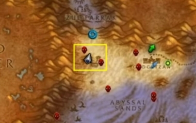 beacon position Tamaris wow sod phase 2